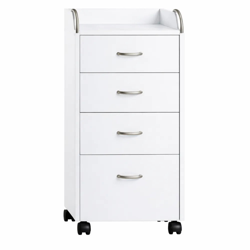 Caisson de bureau à roulettes avec 4 tiroirs