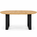 Grande table à manger extensible ronde pour 4 à 6 personnes