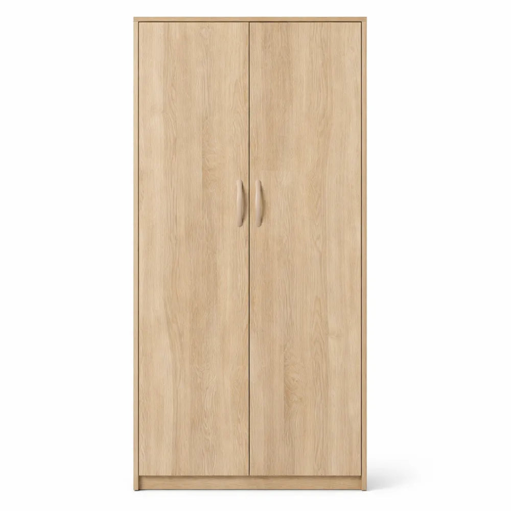Armoire de Rangement Polyvalente avec 2 Portes et 8 Compartiments