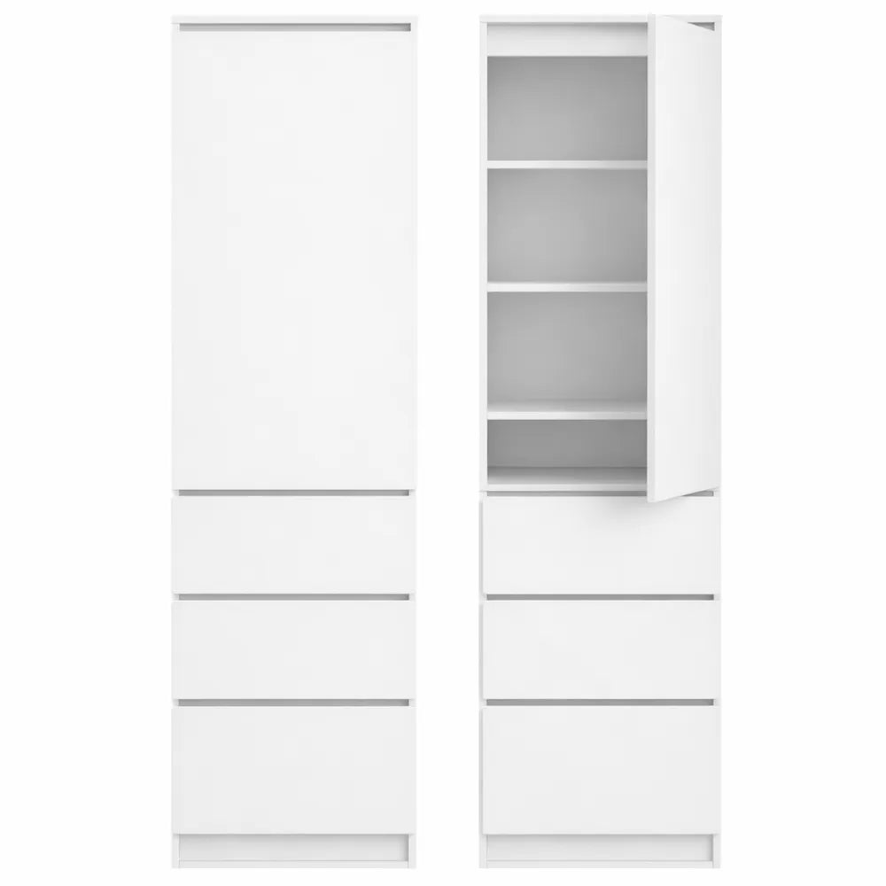Armoire polyvalente avec tiroirs et portes - Pour bureau et maison